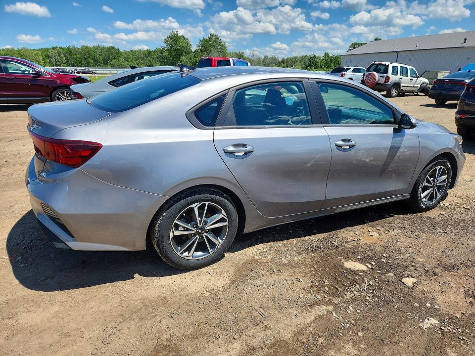 2024 Kia Forte VIN 3KPF24AD3RE725643 COPART salvage auction — HAIL, Oh - Cert Of Title-Salvage, sold $6,300 on 2026-07-02 (photo 3)