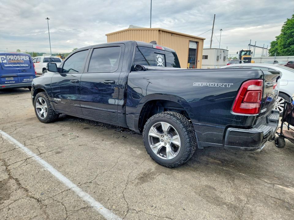2023 Ram 1500 VIN 1C6SRFJT7PN587540 COPART salvage auction — SIDE, Oh - Cert Of Title-Salvage, sold $14,000 on 2026-09-02 (photo 2)