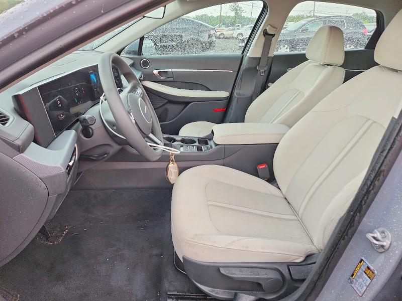 2025 Hyundai Sonata VIN KMHL24JA9SA484863 COPART salvage auction — FRONT END, Nj - Cert Of Title-Salvage, sold $6,500 on 2026-07-20 (photo 7)