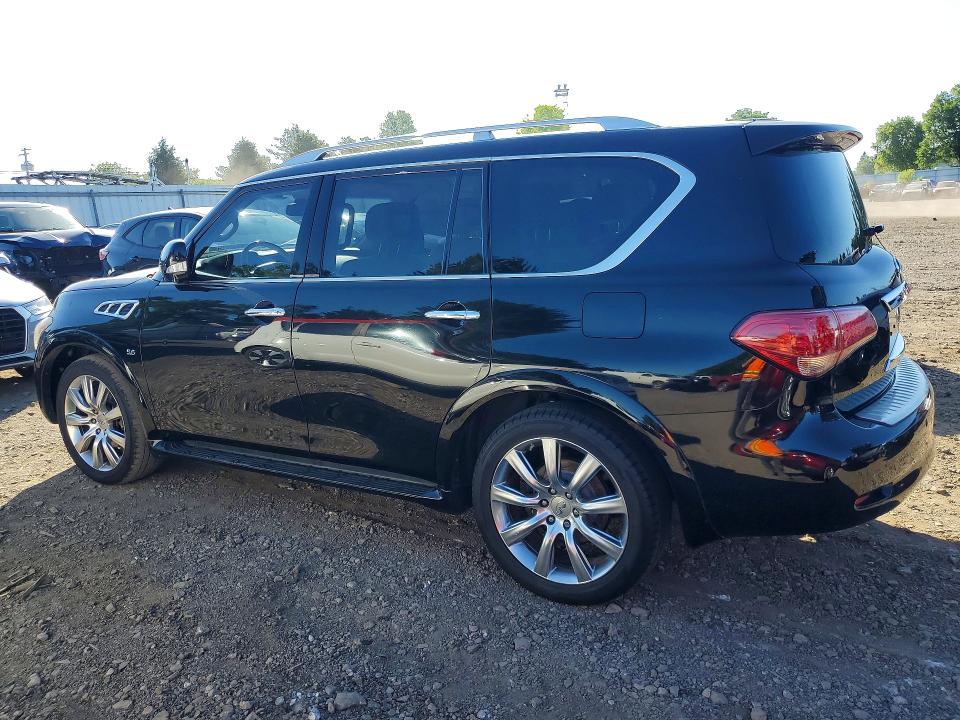 2014 Infiniti Qx80 VIN JN8AZ2NC9E9350937 COPART salvage auction — MINOR DENT/SCRATCHES, Md - Certificate Of Title, sold $3,450 on 2026-07-27 (photo 2)
