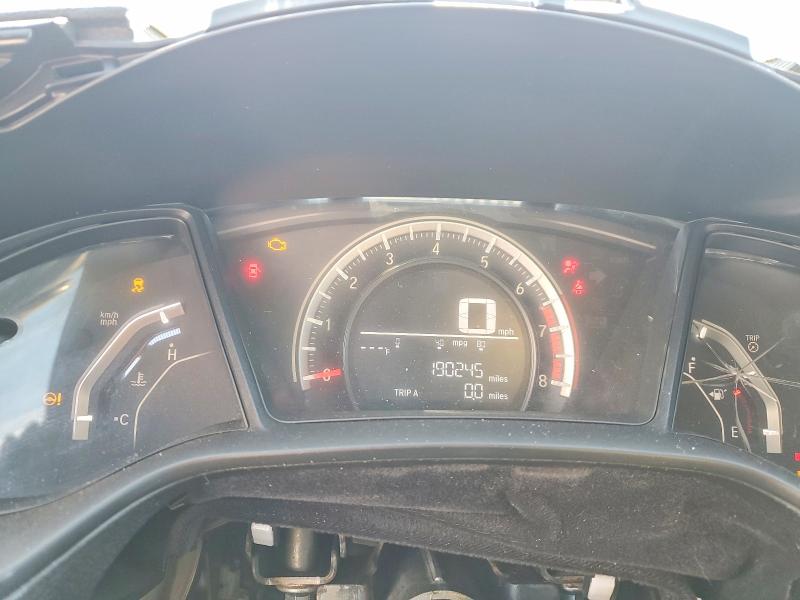 2017 Honda Civic VIN SHHFK7H45HU420577 COPART salvage auction — FRONT END, CA - SALVAGE CERTIFICATE, sold $425 on 2026-07-13 (photo 9)
