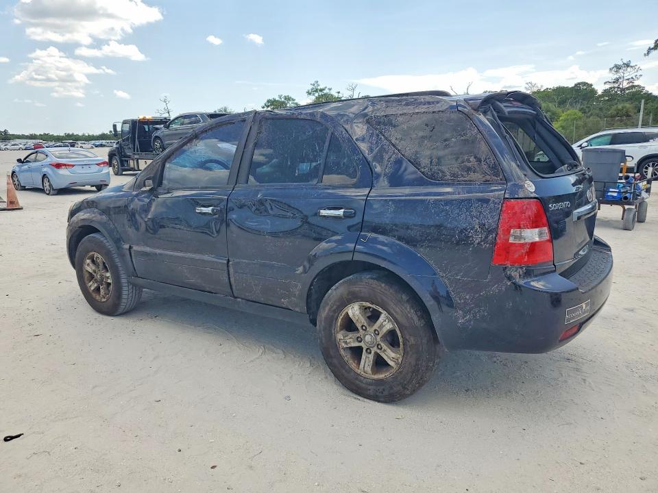 2008 Kia Sorento VIN KNDJD736185848436 COPART salvage auction — ROLLOVER, Fl - Cert Of Title Slvg Rebuildable, sold $500 on 2026-07-15 (photo 2)