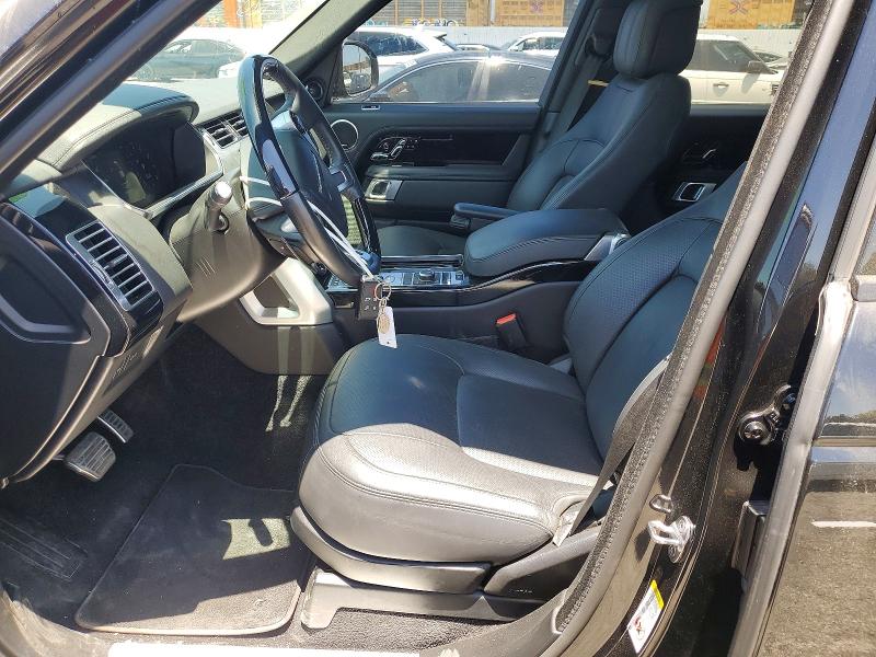 2021 Land rover RANGE ROVER VIN SALGS2RU7MA455060 COPART salvage auction — VANDALISM, Ca - Salvage Certificate, sold $40,000 on 2026-08-21 (photo 7)