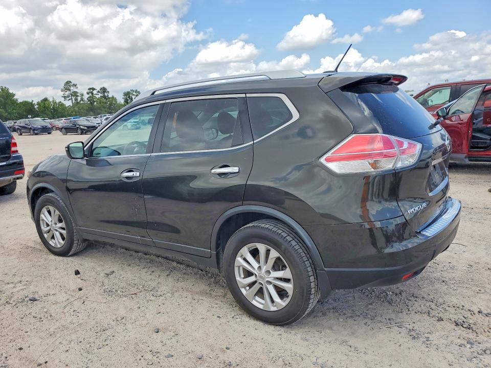 2016 Nissan VIN KNMAT2MT1GP719559 COPART salvage auction — REAR END, Tx - Salvage Vehicle Title, sold $2,400 on 2026-07-31 (photo 2)