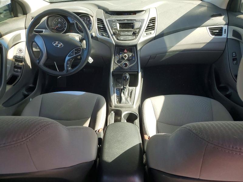 2015 Hyundai Elantra VIN 5NPDH4AE7FH646384 COPART salvage auction — FRONT END, Ca - Salvage Certificate, sold $950 on 2026-07-02 (photo 8)