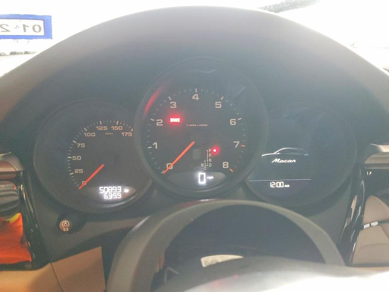 2021 Porsche VIN WP1AA2A55MLB13467 COPART salvage auction — FRONT END, Tx - Salvage Vehicle Title, sold $1,100 on 2026-07-24 (photo 9)
