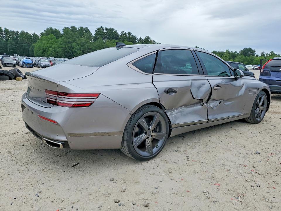 2024 Genesis VIN KMTGB4SD1RU222134 COPART salvage auction — SIDE, Ma - Cert Of Title-Salvage, sold $18,500 on 2026-08-03 (photo 3)