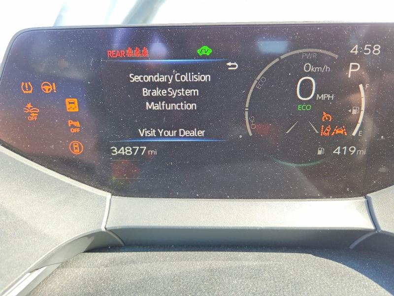 2023 Toyota Prius VIN JTDACAAU6P3008261 COPART salvage auction — FRONT END, Ca - Salvage Certificate, sold $8,100 on 2026-07-24 (photo 9)