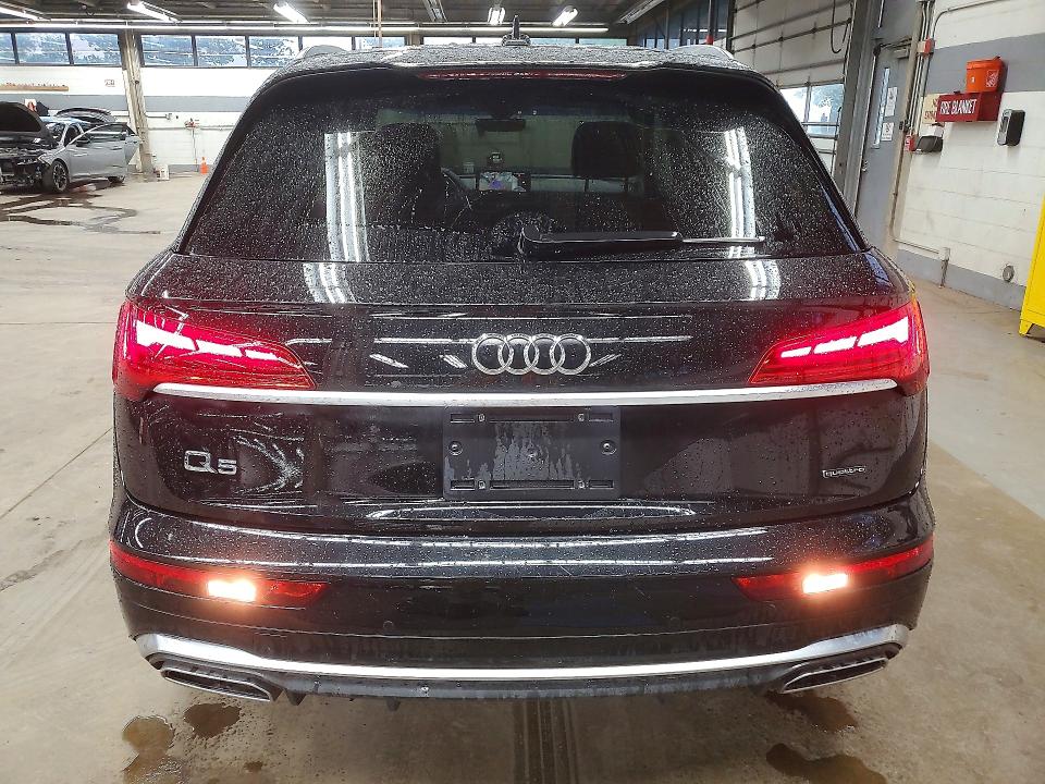 2023 Audi Q5 VIN WA1EAAFYXP2173507 COPART salvage auction — FRONT END, VA - CERT OF TITLE - SALVAGE, sold $13,600 on 2026-07-21 (photo 6)