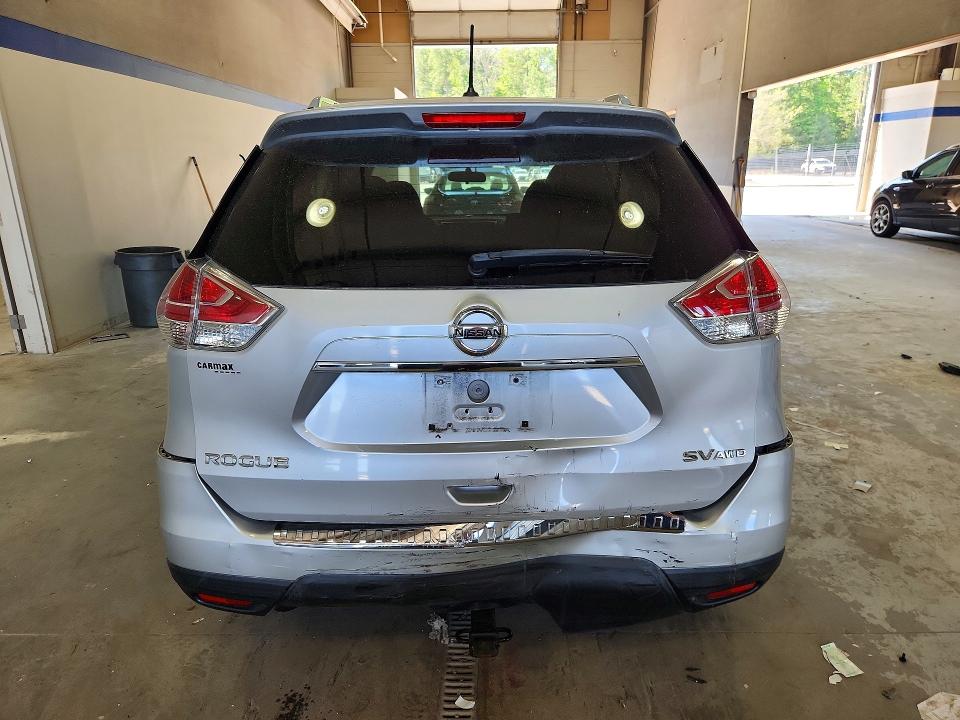 2016 Nissan Rogue VIN 5N1AT2MV6GC795251 COPART salvage auction — FRONT END, Va - Cert Of Title - Salvage, sold $1,150 on 2026-07-02 (photo 6)