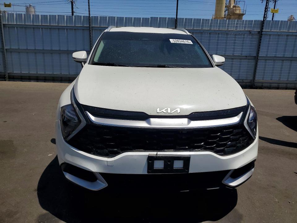 2023 Kia Sportage VIN KNDPVCAGXP7100072 COPART salvage auction — SIDE, Ca - Salvage Certificate, sold $11,500 on 2026-07-20 (photo 5)