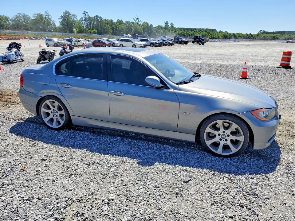 2006 BMW 3 series VIN WBAVB33586KR75364 COPART salvage auction — SIDE, Sc - Cert Of Title-Salvage, sold $1,200 on 2026-07-02 (photo 4)