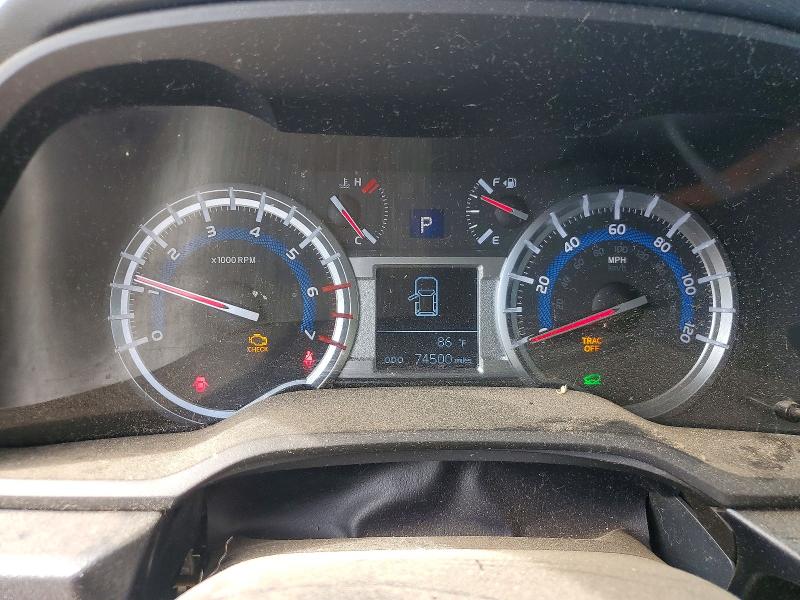 2018 Toyota 4runner VIN JTEBU5JR9J5545895 COPART salvage auction — FRONT END, Ar - Cert Of Title-Salvage, sold $12,800 on 2026-07-06 (photo 9)