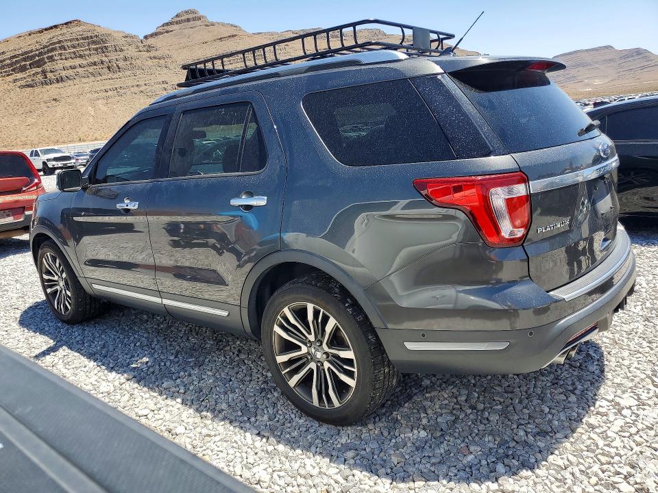 2018 Ford Explorer VIN 1FM5K8HT7JGC00472 COPART salvage auction — MECHANICAL, Ca - Certificate Of Title (P), sold $4,200 on 2026-07-27 (photo 2)