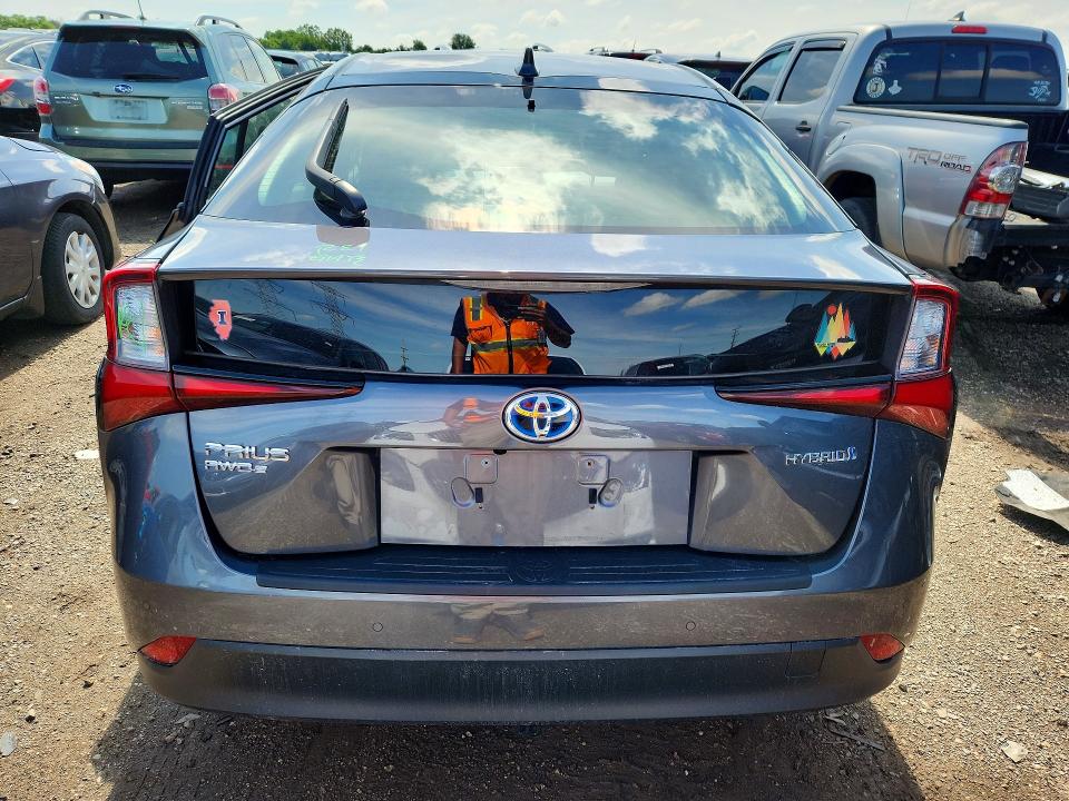 2022 Toyota Prius VIN JTDL9MFU2N3041336 COPART salvage auction — SIDE, Il - Salvage Certificate, sold $9,200 on 2026-07-23 (photo 6)