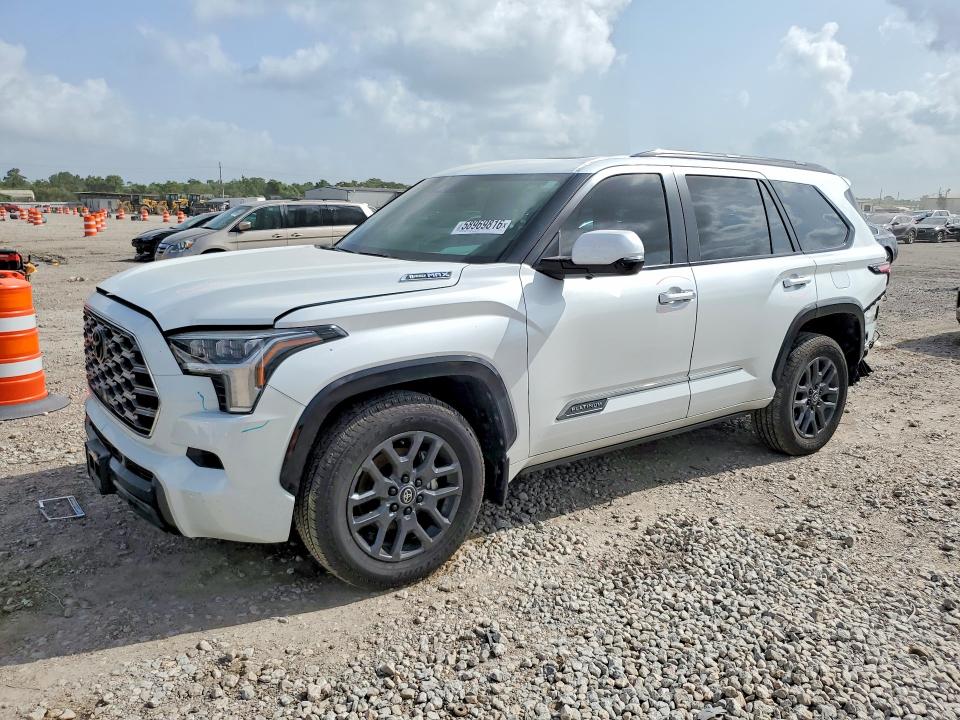 2026 Toyota Sequoia VIN 7SVAAABA8TX077925 — COPART salvage auction photo