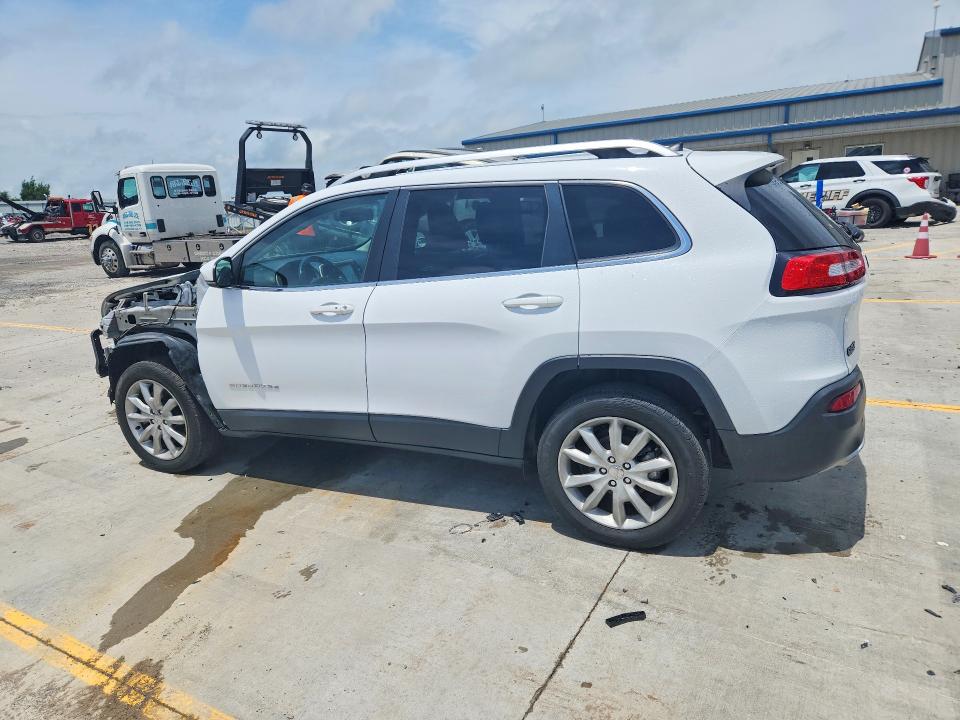 2017 Jeep Cherokee VIN 1C4PJLDB7HD231913 COPART salvage auction — FRONT END, KY - CERT OF TITLE-SALVAGE, sold $2,200 on 2026-07-09 (photo 2)