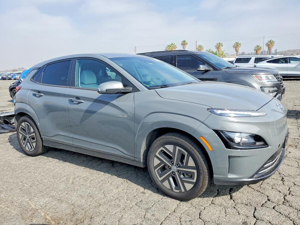 2023 Hyundai Kona VIN KM8K23AG5PU183653 COPART salvage auction — REAR END, Ca - Salvage Certificate, sold $7,100 on 2026-07-02 (photo 4)