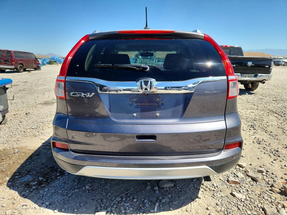 2016 Honda Cr-v VIN 2HKRM3H74GH514008 COPART salvage auction — FRONT END, Ut - Salvage Certificate, sold $1,350 on 2026-08-21 (photo 6)