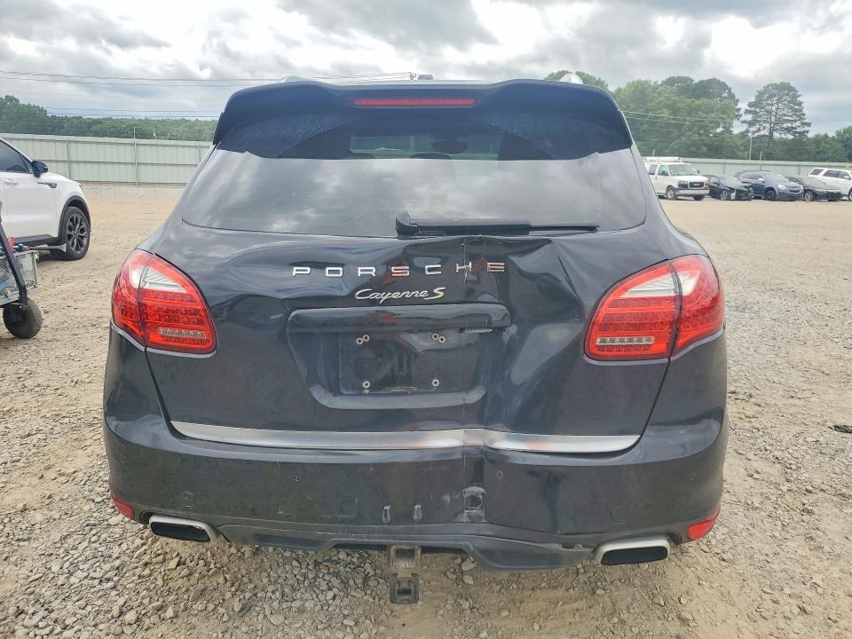 2012 Porsche Cayenne VIN WP1AB2A29CLA49466 COPART salvage auction — REAR END, Ar - Cert Of Title-Salvage, sold $70 on 2026-07-22 (photo 6)