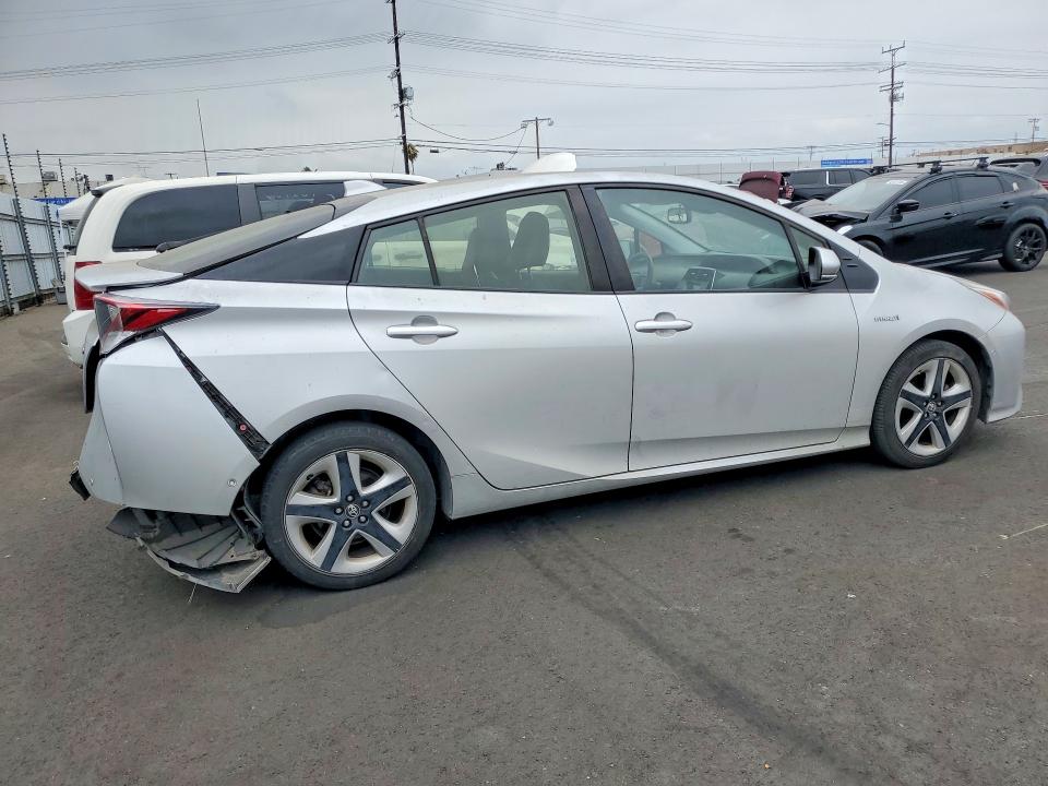 2016 Toyota Prius VIN JTDKARFU2G3510167 COPART salvage auction — REAR END, Ca - Salvage Certificate, sold $250 on 2026-07-29 (photo 3)