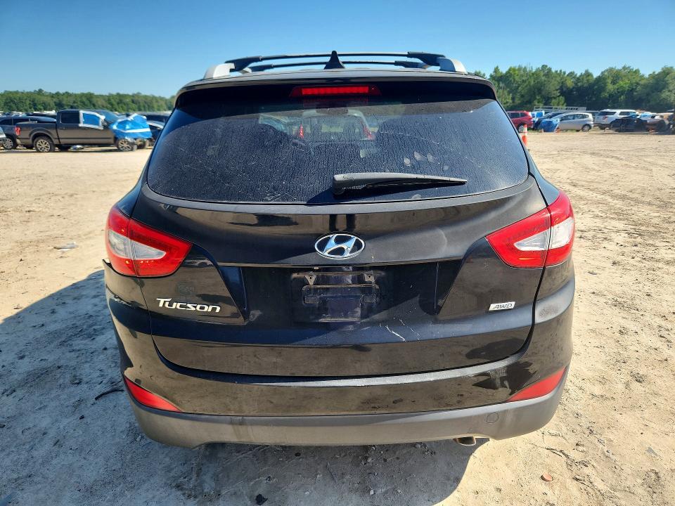 2014 Hyundai Tucson VIN KM8JUCAG8EU941715 COPART salvage auction — REAR END, FL - CERT OF TITLE SLVG REBUILDABLE, sold $1,600 on 2026-07-24 (photo 6)