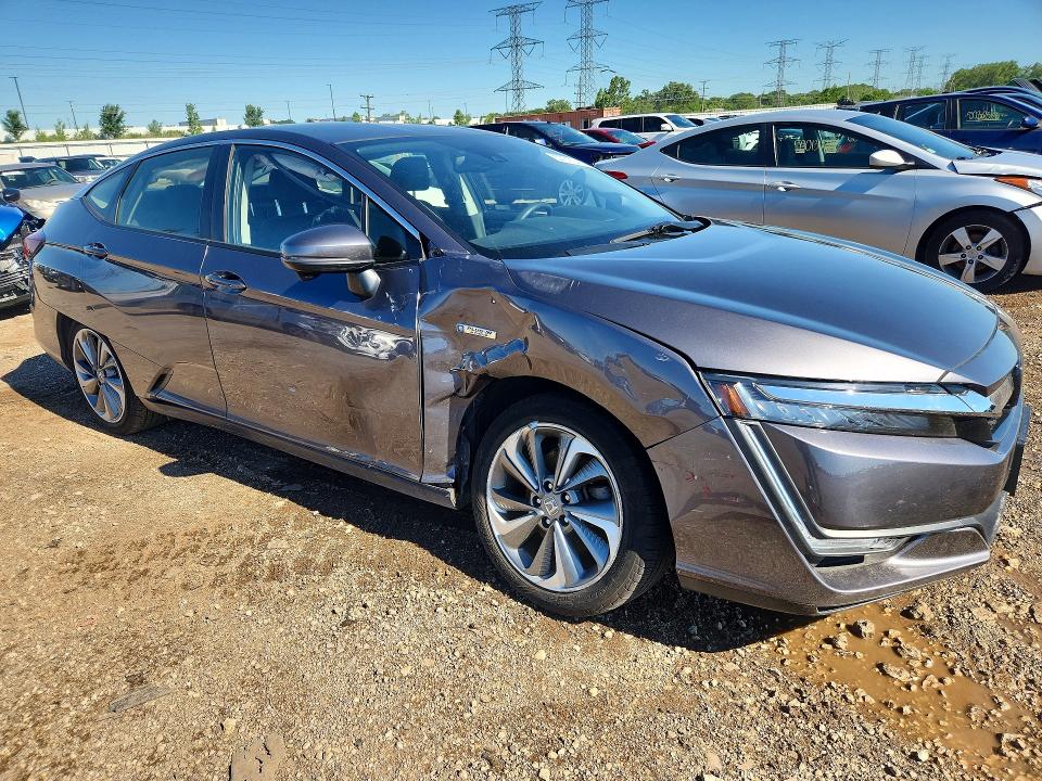 2019 Honda Clarity VIN JHMZC5F15KC000362 COPART salvage auction — FRONT END, Il - Salvage Certificate, sold $3,350 on 2026-07-28 (photo 4)