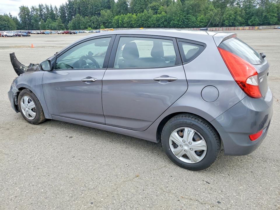 2014 Hyundai Accent VIN KMHCT5AE6EU147916 COPART salvage auction — Burn Engine, WA - BILL OF SALE, sold $250 on 2026-07-20 (photo 2)