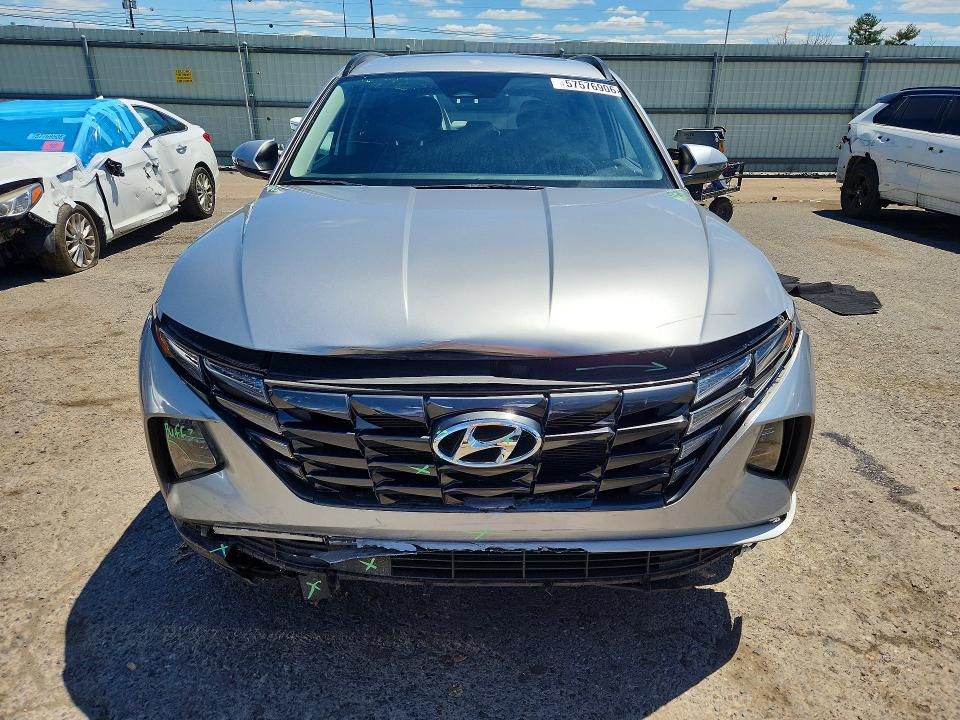 2022 Hyundai Tucson VIN 5NMJFCAE5NH124397 COPART salvage auction — FRONT END, Pa - Certificate Of Salvage, sold $10,200 on 2026-07-31 (photo 5)
