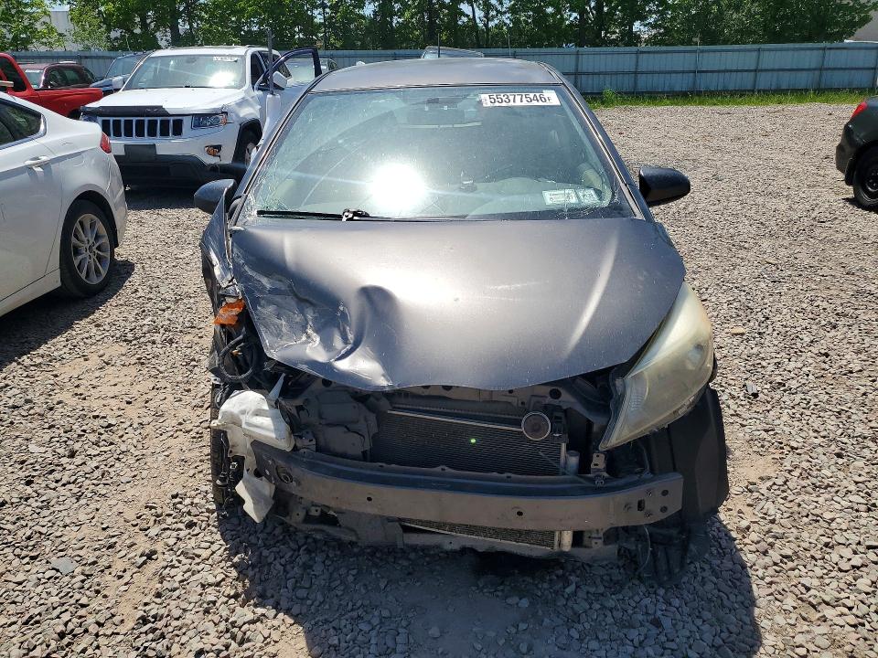 2012 Toyota VIN JTDKTUD38CD537708 COPART salvage auction — FRONT END, NY - MV-907A SALVAGE CERTIFICATE, sold $825 on 2026-07-06 (photo 5)