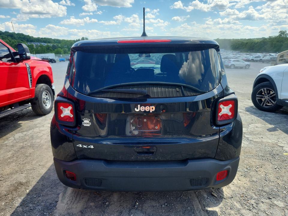 2021 Jeep VIN ZACNJDAB7MPM56407 COPART salvage auction — FRONT END, Salvage Title, sold $450 on 2026-07-17 (photo 6)