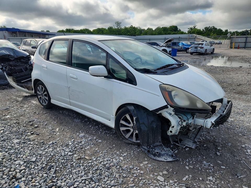 2013 Honda VIN JHMGE8H51DC065862 COPART salvage auction — FRONT END, Al - Cert Of Title-Salvage Title, sold $1,050 on 2026-07-07 (photo 4)