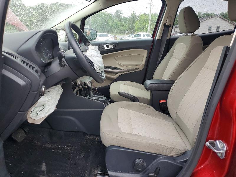 2019 Ford Ecosport VIN MAJ6S3GL5KC305782 COPART salvage auction — FRONT END, Pa - Certificate Of Salvage, sold $725 on 2026-07-27 (photo 7)