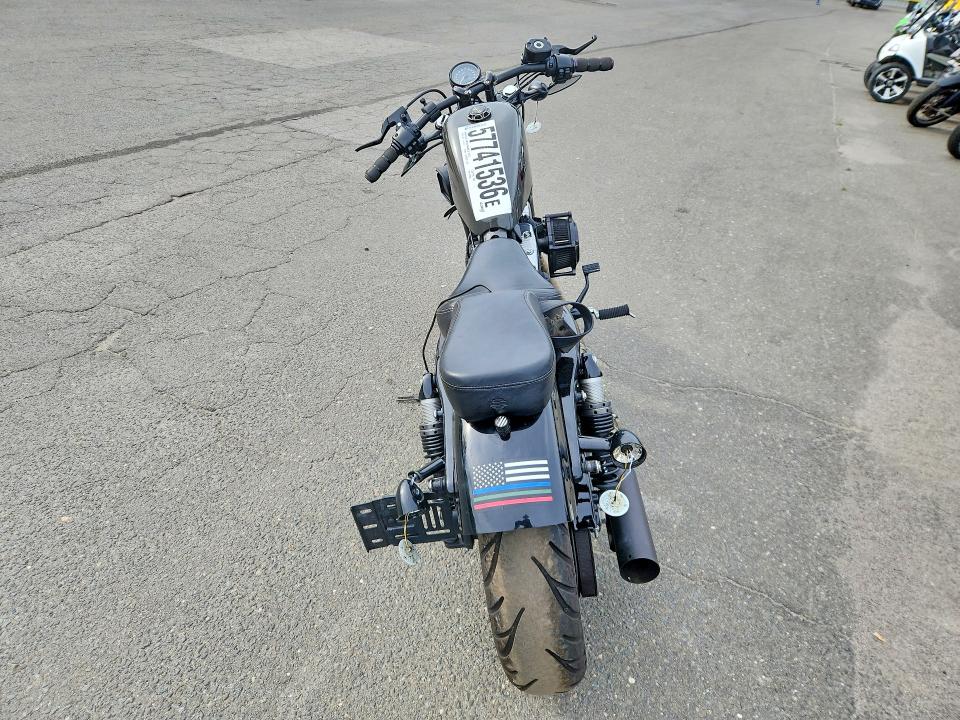 2019 Harley-davidson Sportster VIN 1HD1LC314KC423326 COPART salvage auction — SIDE, NY - MV-907A SALVAGE CERTIFICATE, sold $575 on 2026-07-27 (photo 4)