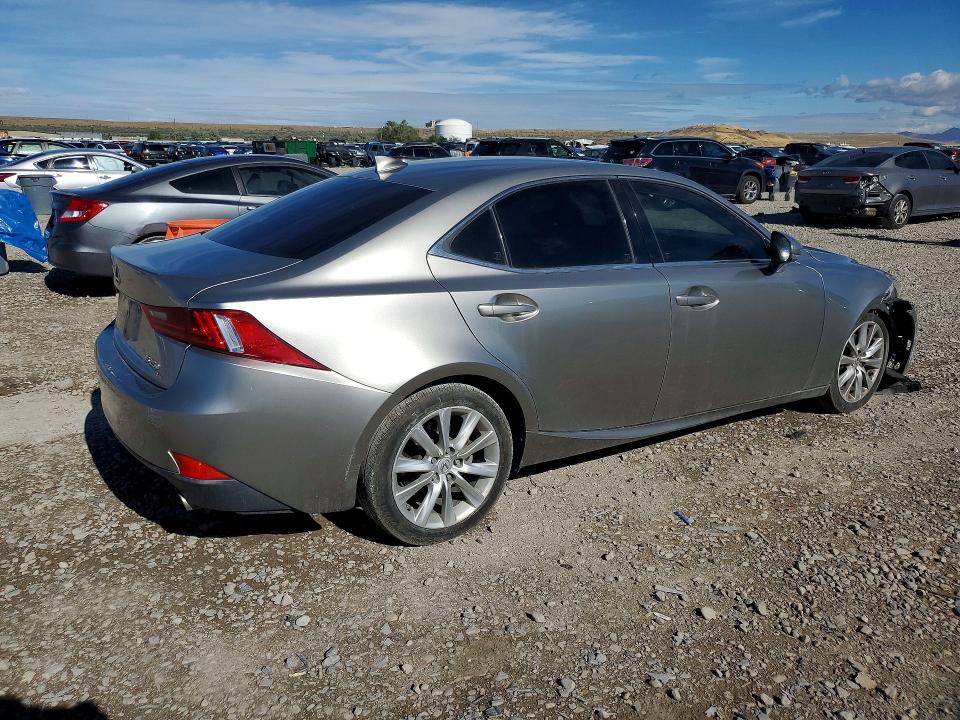2015 Lexus Is VIN JTHBF1D24F5048300 COPART salvage auction — FRONT END, Ut - Salvage Certificate, sold $3,000 on 2026-08-21 (photo 3)