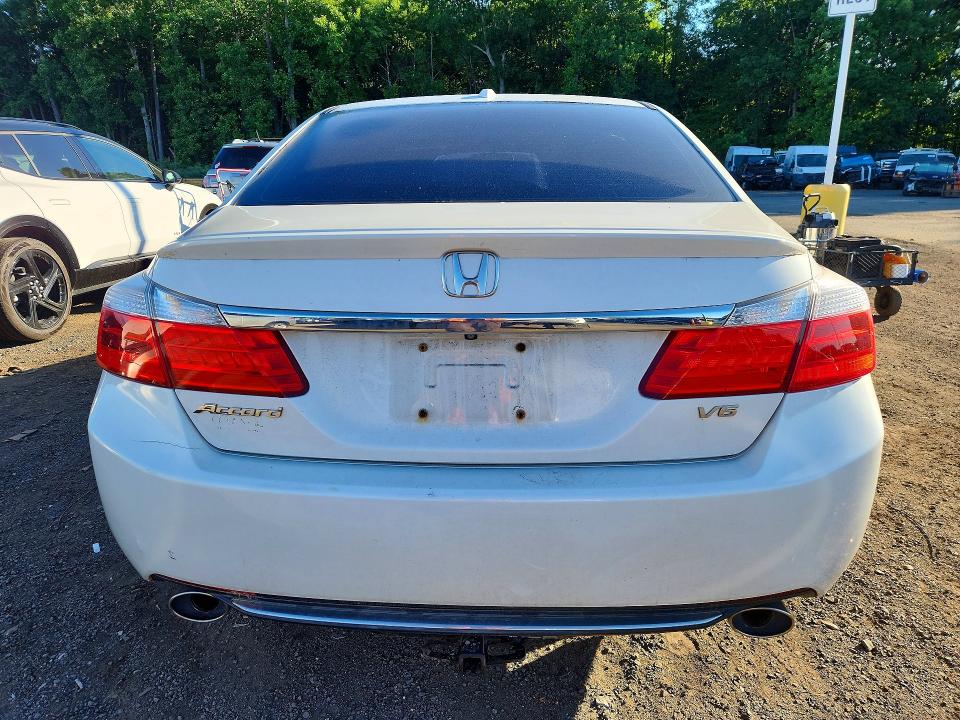 2014 Honda Accord VIN 1HGCR3F86EA004767 COPART salvage auction — MECHANICAL, Ct - Certificate Of Title, sold $2,150 on 2026-07-02 (photo 6)
