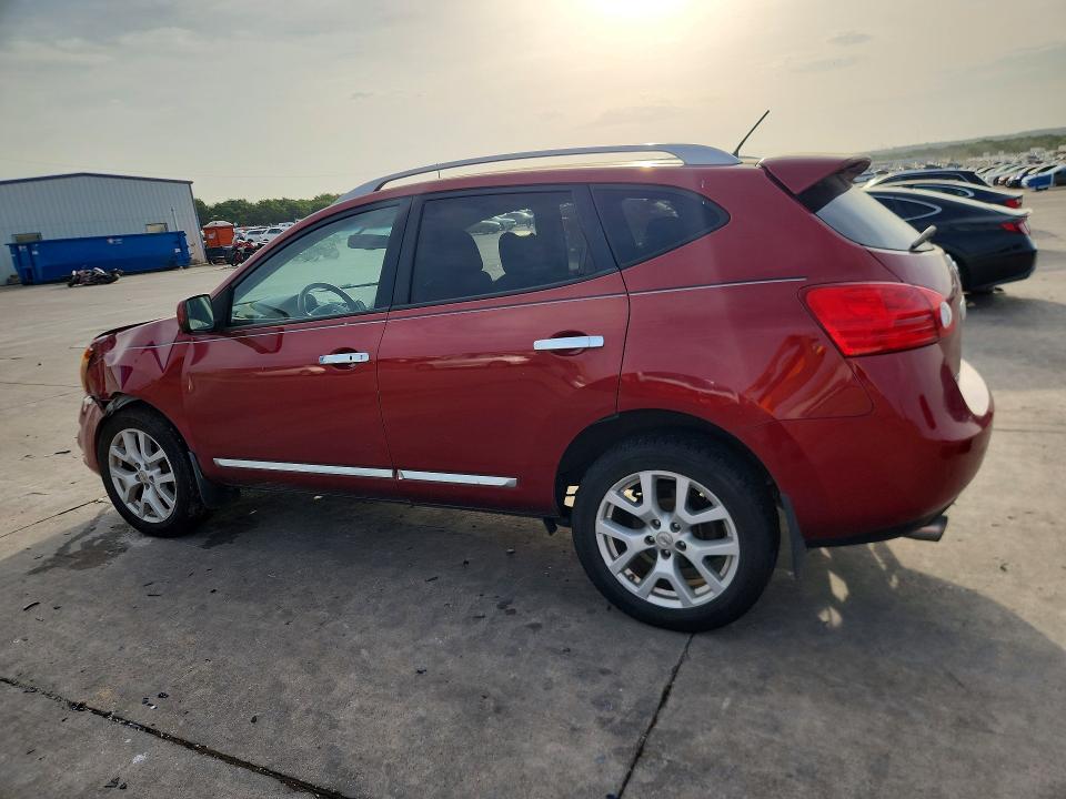 2012 Nissan Rogue VIN JN8AS5MT1CW296331 COPART salvage auction — FRONT END, Tx - Salvage Vehicle Title, sold $575 on 2026-07-13 (photo 2)