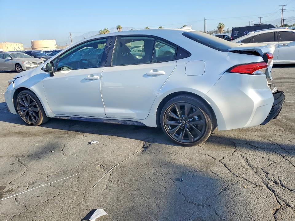 2025 Toyota VIN JTDBCMFE0SJ046693 COPART salvage auction — REAR END, Ca - Salvage Certificate, sold $225 on 2026-07-27 (photo 2)