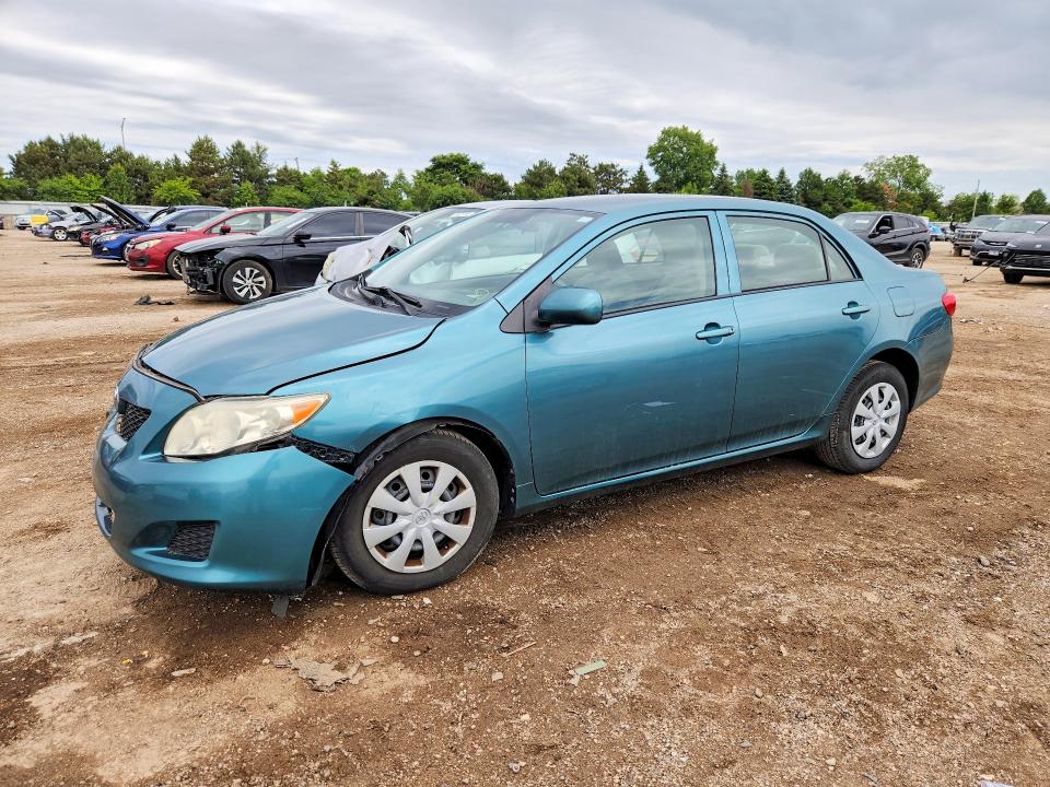 2010 Toyota Corolla VIN JTDBU4EE5A9096312 COPART salvage auction — FRONT END, Il - Salvage Certificate, sold $1,300 on 2026-07-07 (photo 1)