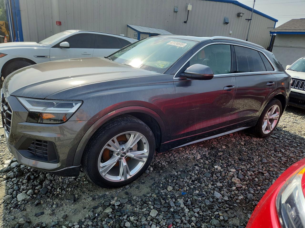 2019 Audi Q8 VIN WA1AVAF15KD027096 — COPART salvage auction photo