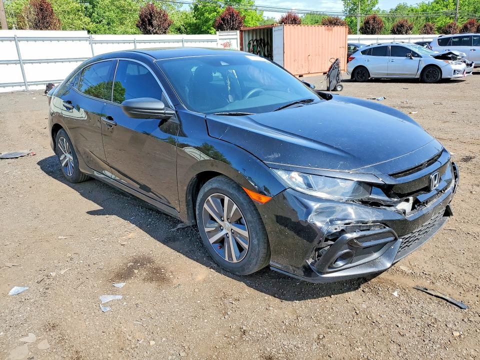 2020 Honda Civic VIN SHHFK7H31LU406207 COPART salvage auction — SIDE, CT - CERT OF TITLE-SALVAGE, sold $1,100 on 2026-07-24 (photo 4)