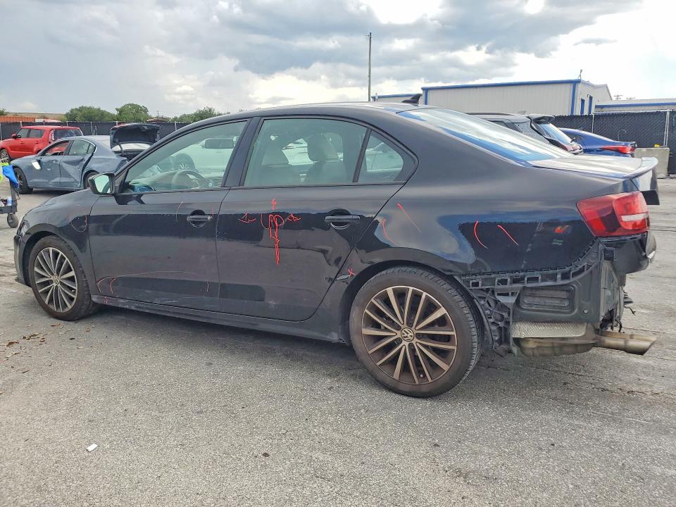 2016 Volkswagen Jetta VIN 3VWD17AJ8GM298526 COPART salvage auction — REAR END, Fl - Cert Of Title Slvg Rebuildable, sold $1,850 on 2026-07-02 (photo 2)