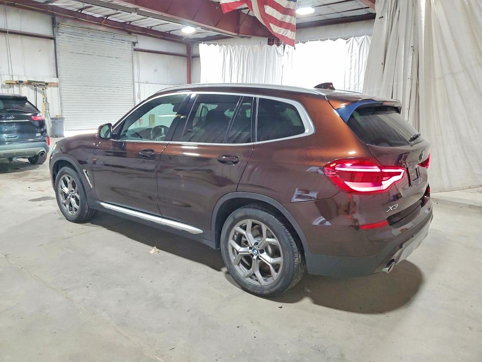 2020 BMW X3 VIN 5UXTY5C02LLT37088 COPART salvage auction — FRONT END, NY - MV-907A SALVAGE CERTIFICATE, sold $16,200 on 2026-07-06 (photo 2)