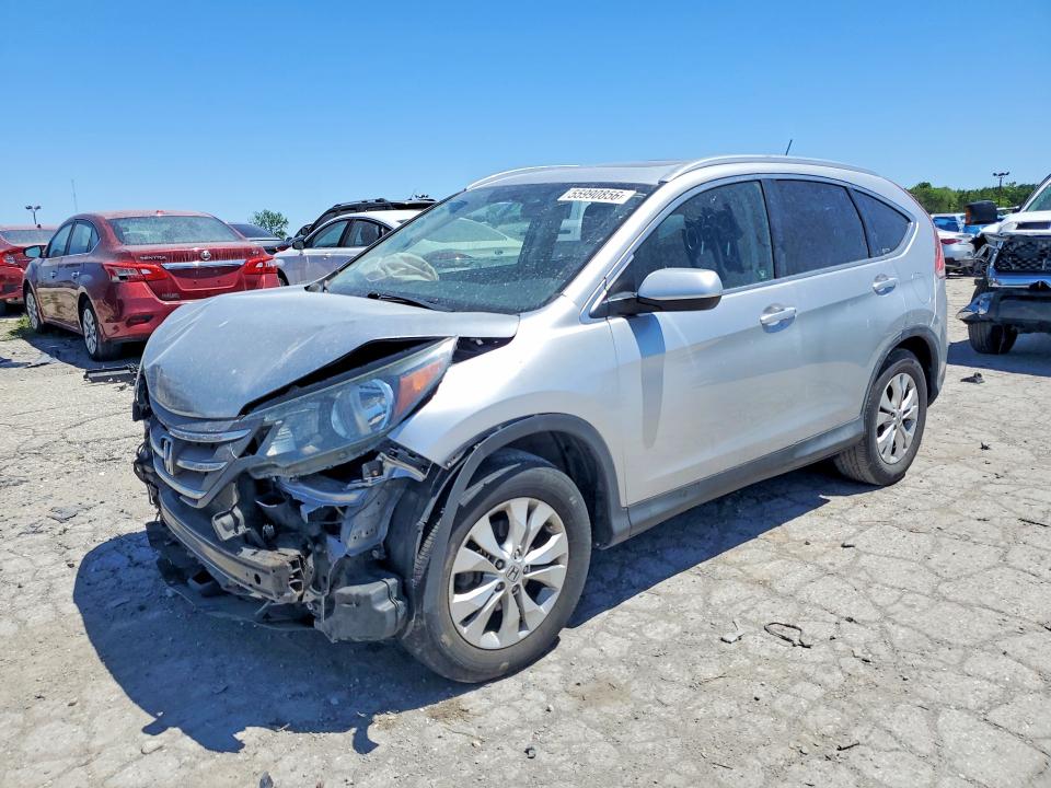 2012 Honda VIN JHLRM4H77CC015301 COPART salvage auction — FRONT END, In - Cert Of Title-Salvage Title, sold $2,250 on 2026-07-10 (photo 1)