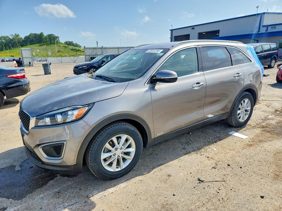 2017 Kia Sorento VIN 5XYPGDA3XHG286309 COPART salvage auction — REAR END, Wi - Certificate Of Title, sold $1,100 on 2026-07-28 (photo 1)