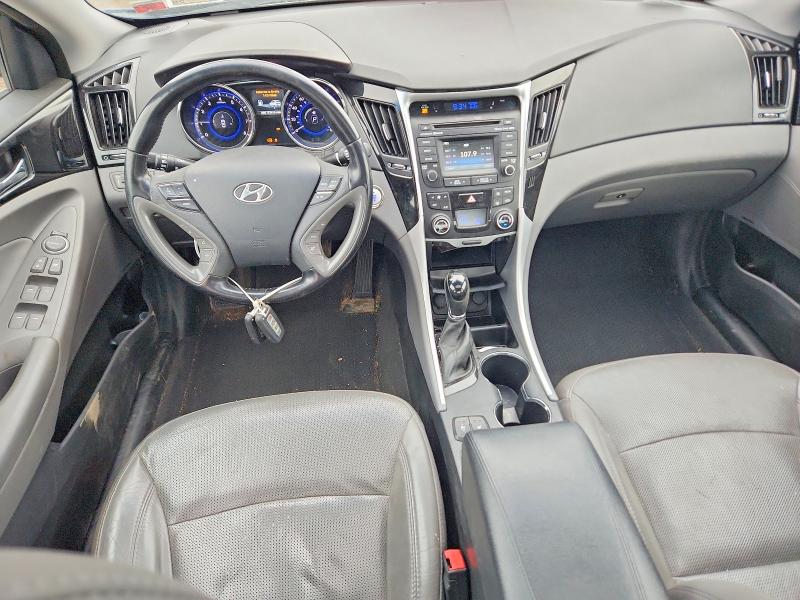 2014 Hyundai Sonata VIN 5NPEC4AC3EH817809 COPART salvage auction — UNDERCARRIAGE, IL - SALVAGE CERTIFICATE, sold $1,050 on 2026-07-16 (photo 8)