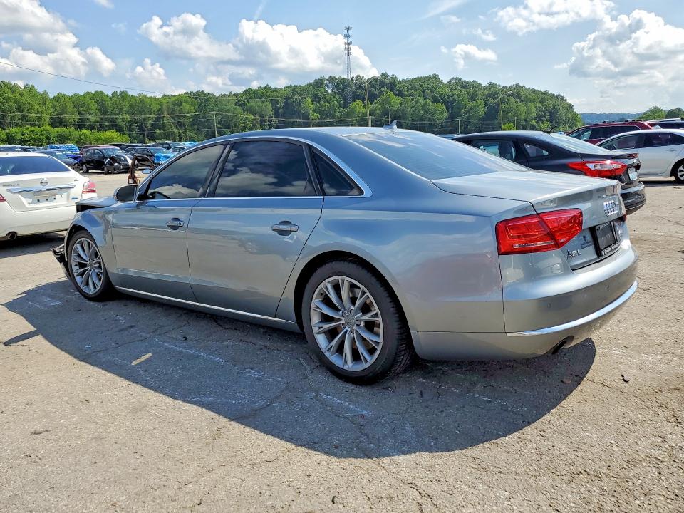 2011 Audi A8 VIN WAURVAFD1BN019958 COPART salvage auction — FRONT END, KY - CERT OF TITLE-SALVAGE (P), sold $550 on 2026-07-02 (photo 2)