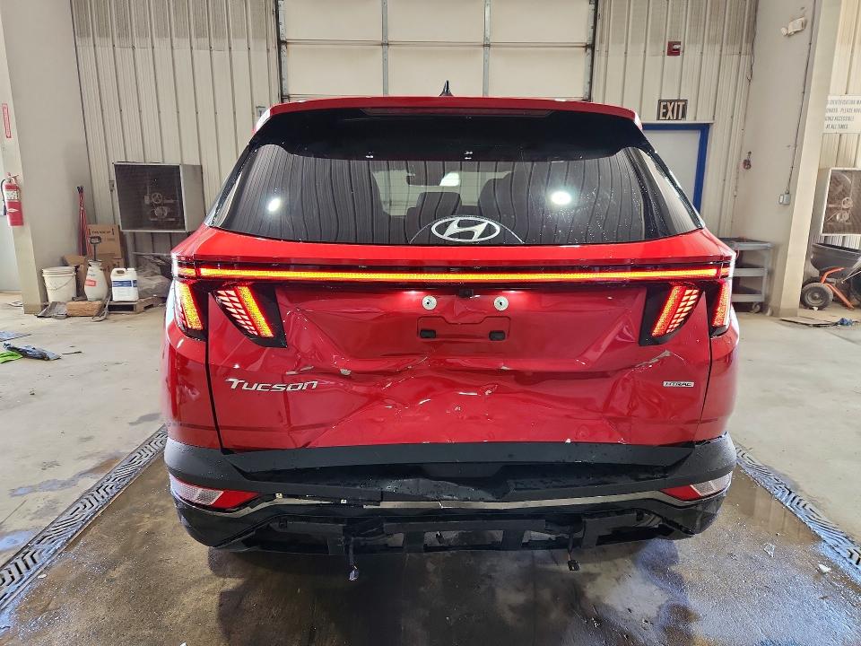 2022 Hyundai Tucson VIN 5NMJECAE8NH084254 COPART salvage auction — REAR END, Pa - Certificate Of Salvage, sold $10,800 on 2026-07-06 (photo 6)