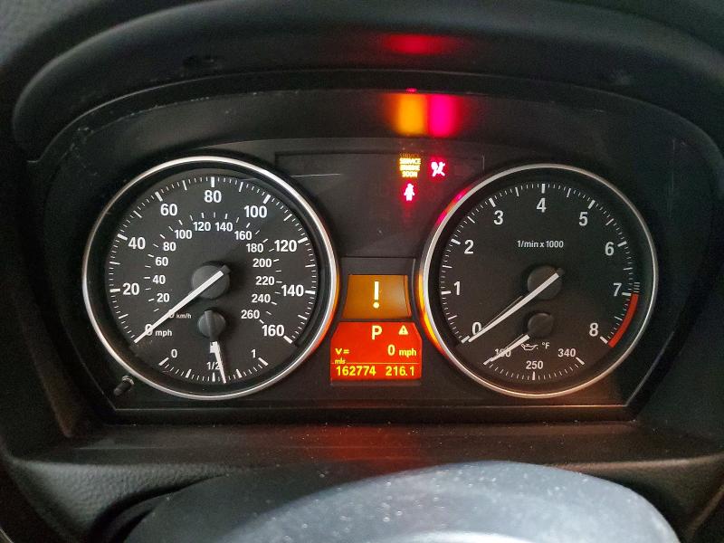 2009 BMW 3 series VIN WBAPL33569A405654 COPART salvage auction — FRONT END, Ny - Mv-907A Salvage Certificate, sold $450 on 2026-07-27 (photo 9)