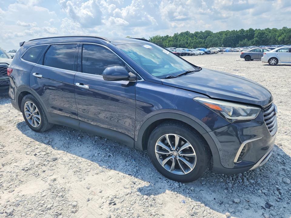 2017 Hyundai Santa fe VIN KM8SM4HF8HU212447 COPART salvage auction — REAR END, Ga - Certificate Of Title, sold $1,850 on 2026-07-29 (photo 4)